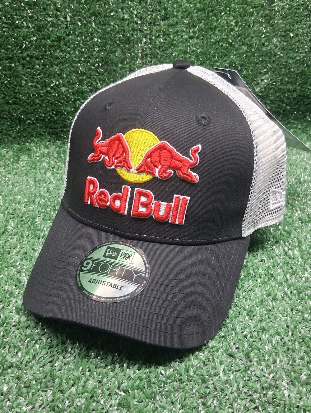 Red Bull Cap Hat Black 9 Forty adjustable Hat